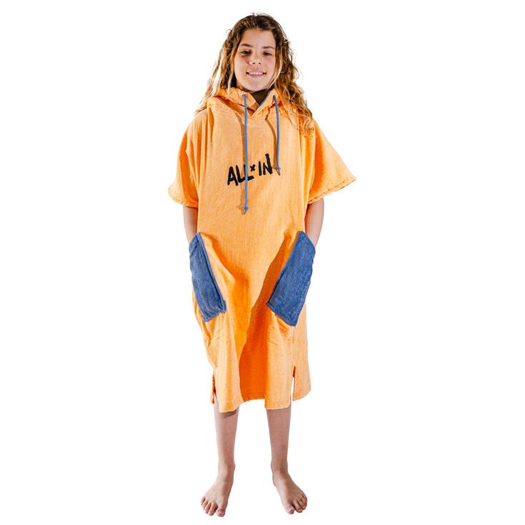 All-In Poncho Surf Junior Crew Ponchos Kai Surf Apricot Présentation