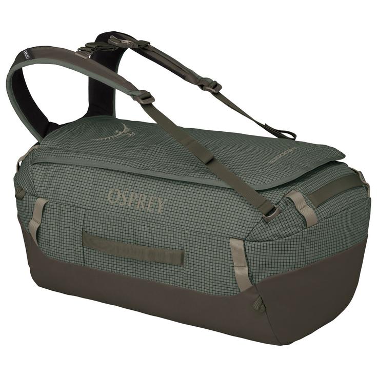 Osprey Duffel Transporter Duffel 40 Pine Leaf Earl Grey Présentation