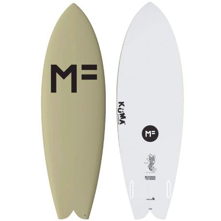 Mf Softboard Board de Surf MF Kuma Fish Côté