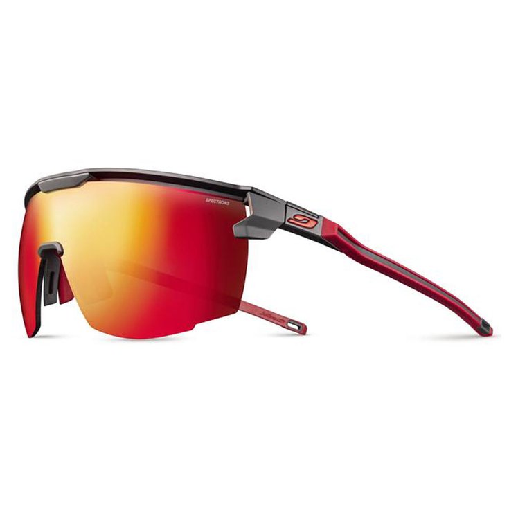 Julbo Lunettes de soleil Ultimate Mat Noir Rouge Spectron 3 Présentation