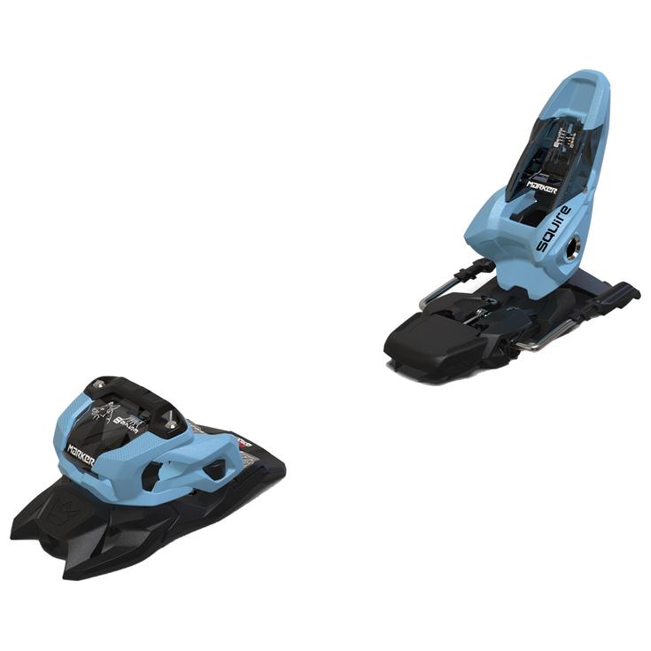 Marker Fix Ski Squire 11 100mm Light Blue Black Présentation