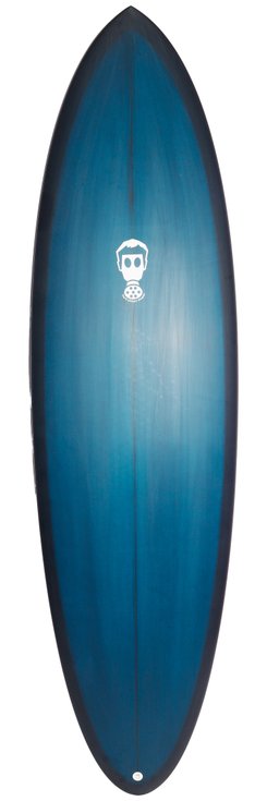 Phipps Board de Surf One Bad Egg + Tint FCSII Dark Blue Dos