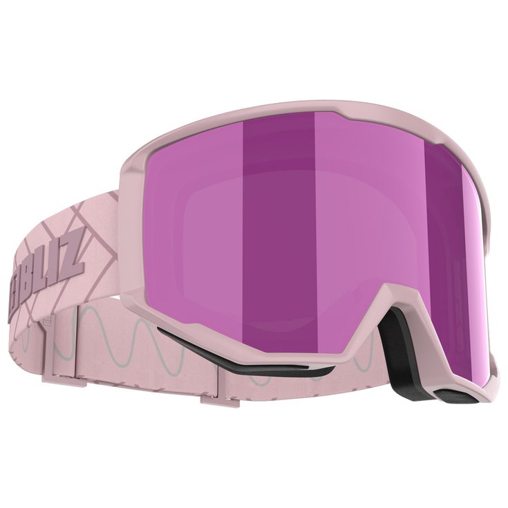 Bliz Masque de Ski Spark Matte Pink Brown Pink Multi Présentation