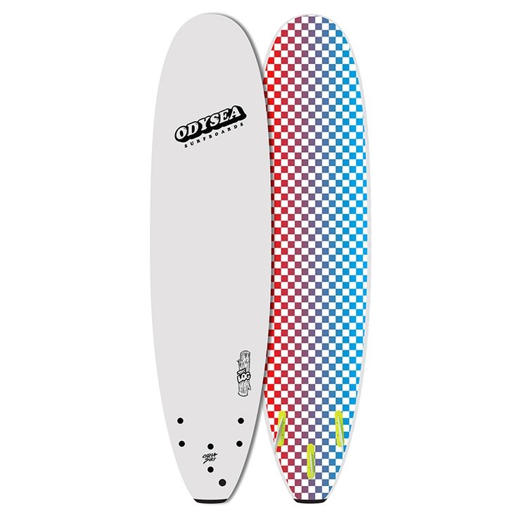 Catch Surf Board de Surf Odysea Log - White Checkered Profil