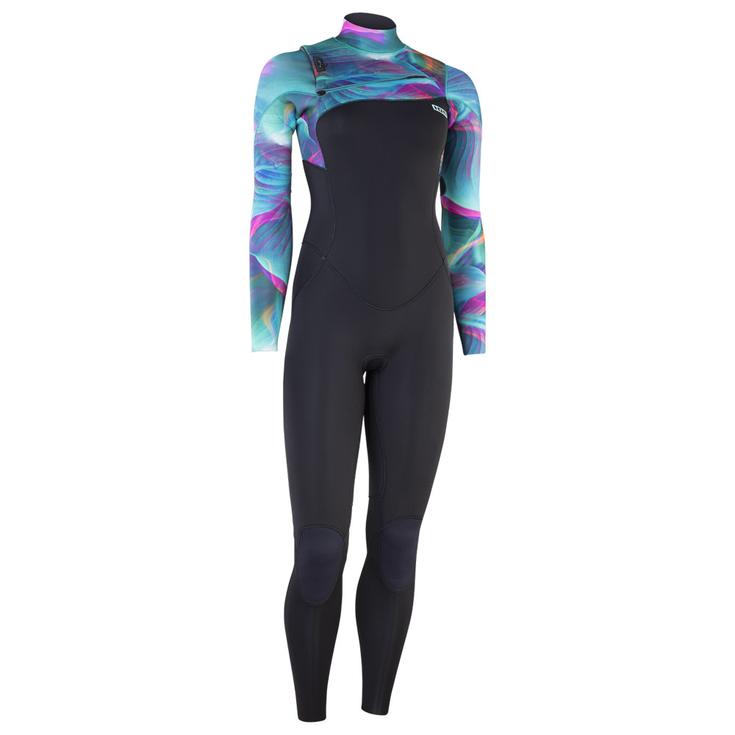 Ion Combinaison Intégrale Amaze Core 5/4 Front Zip Tropical Palm Glitch Présentation