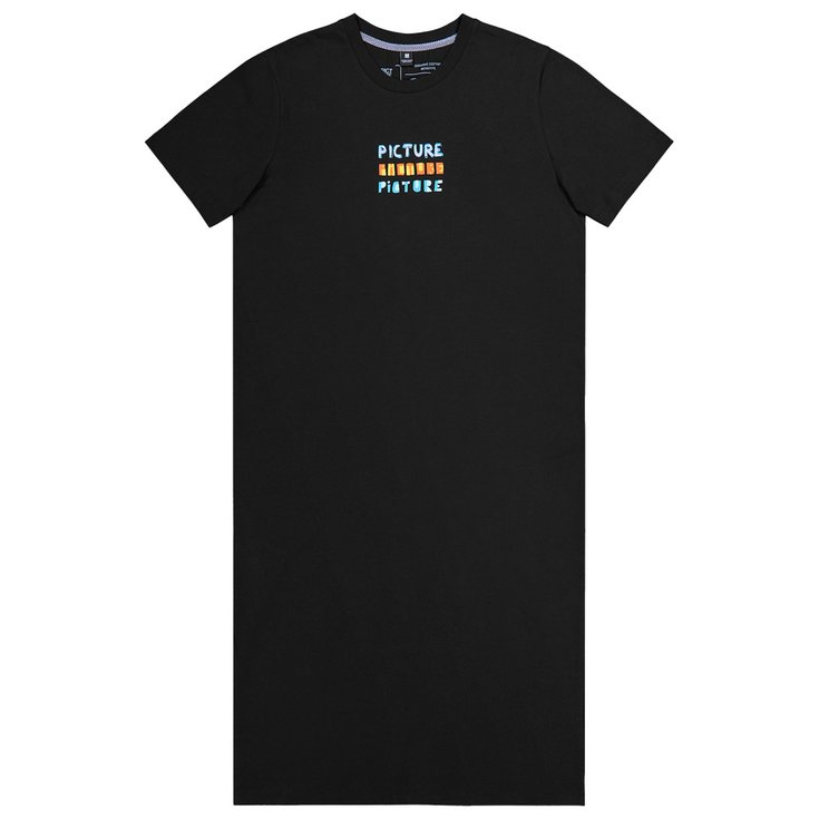 Picture Robe Junyper Tee Dress Black Présentation