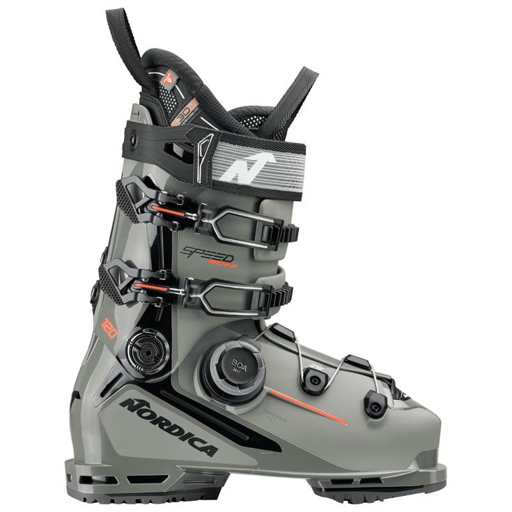 Nordica Chaussures de Ski Speedmachine 3 120 Boa GW Dark Grey Black Red Côté