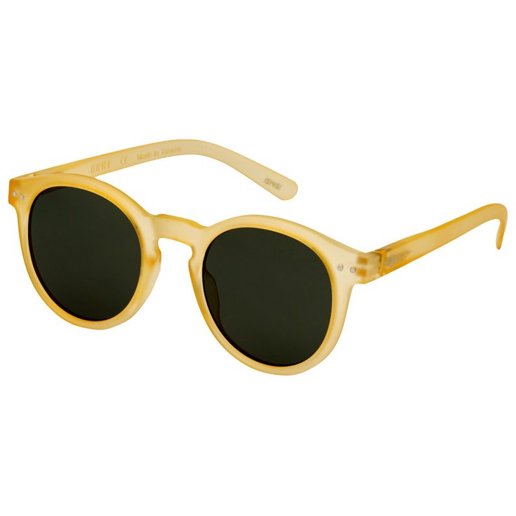 Izipizi Lunettes de soleil Sun #M Yellow Honey Soft Grey Présentation