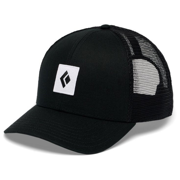 Black Diamond Casquettes Bd Trucker Hat Black White Icon Patch Présentation