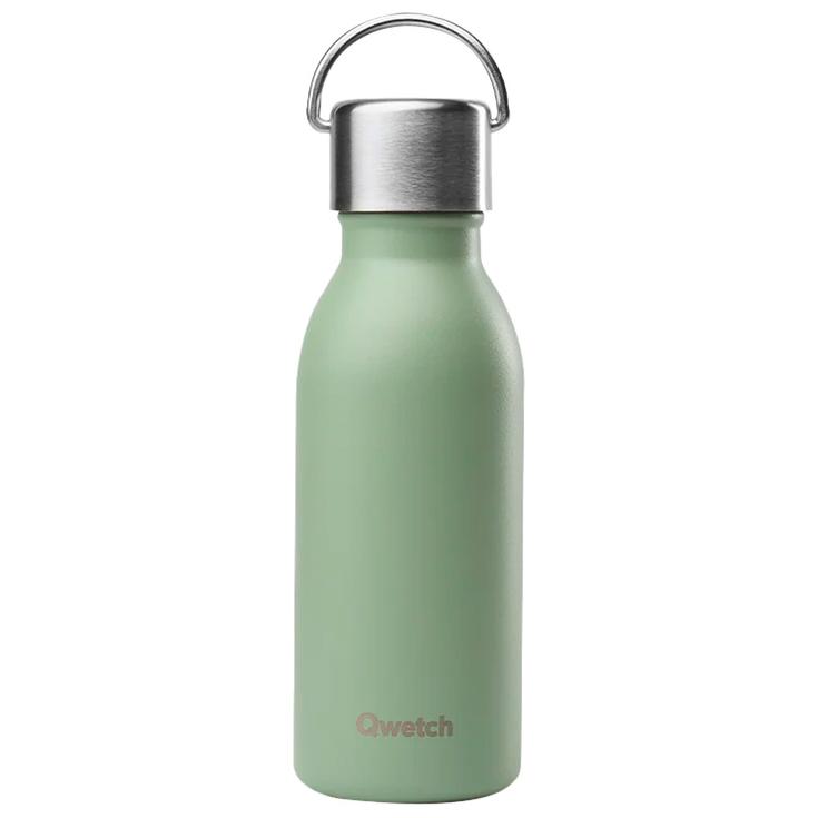 Qwetch Gourde Active 350 ml Matt Vert Tilleul Présentation