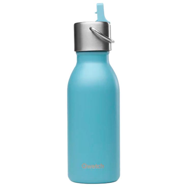 Qwetch Gourde Kids 350 ml Sport Active Matt Bleu Présentation