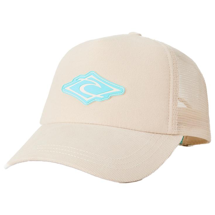 Rip Curl Casquettes Icon Cord Trucker Stone Présentation