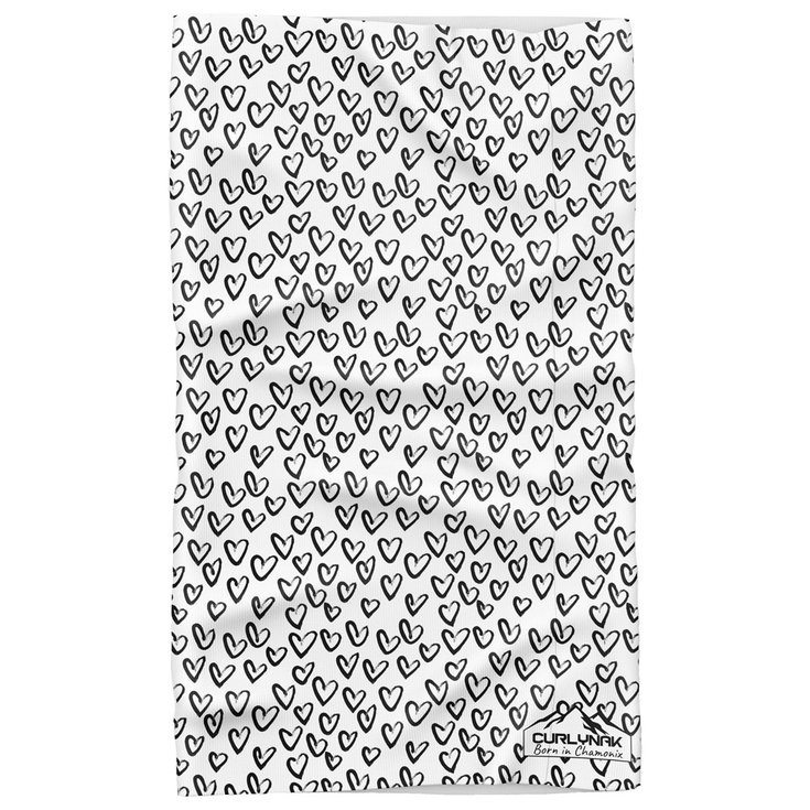 Curlynak Tour de cou Gratté Inside Neckwear Heart Présentation