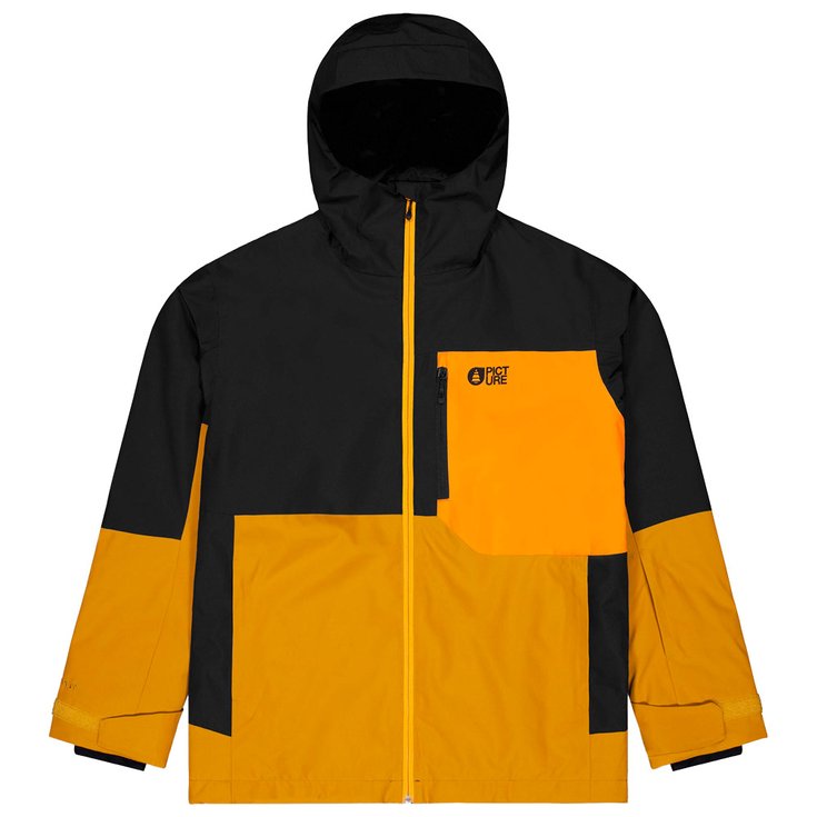 Picture Blouson Ski Nitric Black Honey Carrot Présentation