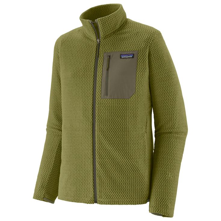 Patagonia Polaire M's R1 Air Jacket Caper Green Présentation