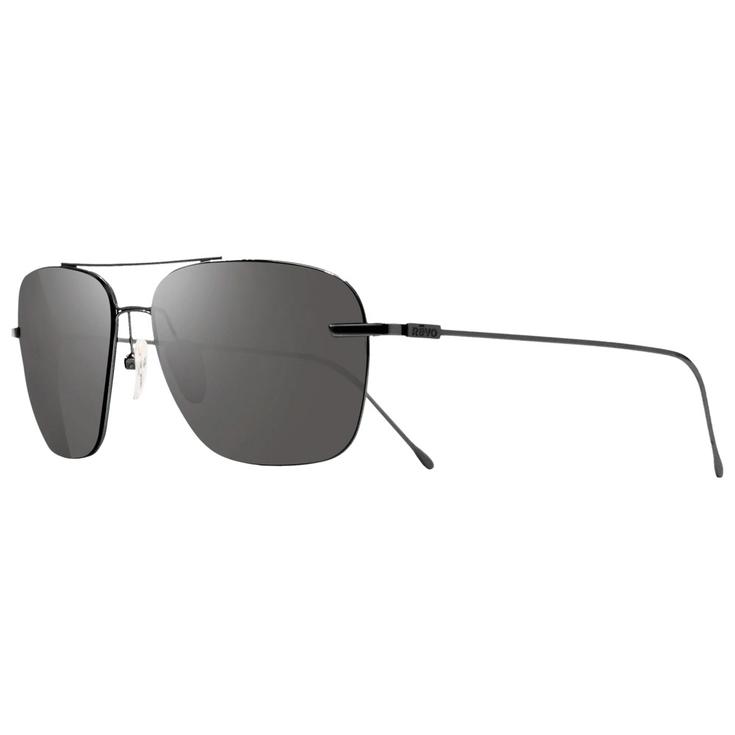 Revo Lunettes de soleil Air 3 Shiny Black Serilium Graphite Photochromic Polarized Présentation