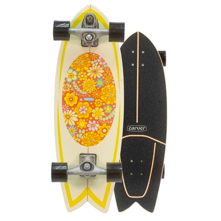 Carver Skateboards Surfskate Cx Raw Bloom Dos