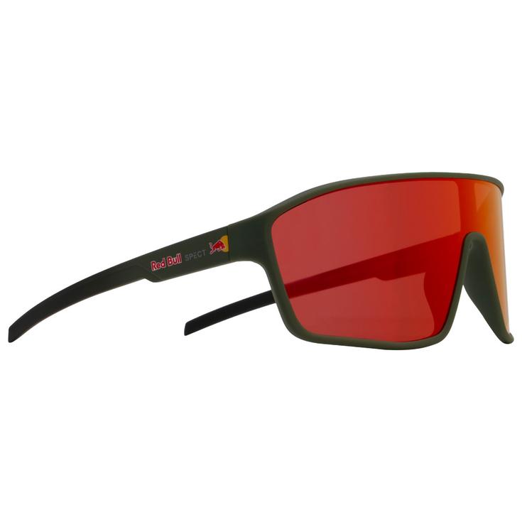 Red Bull Spect Lunettes de soleil Daft Olive Gradient Black Brown Red Orange Mirror Présentation
