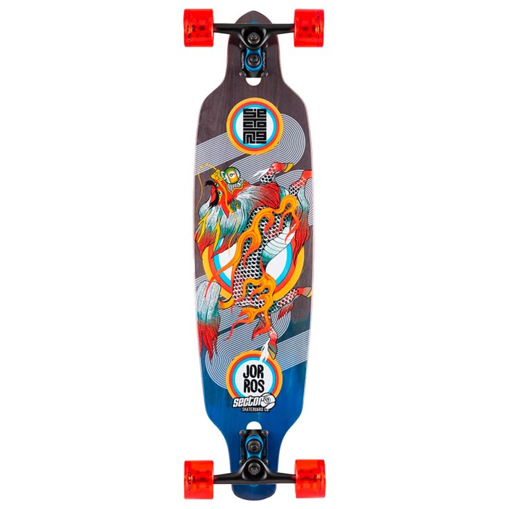 Sector 9 Skate Longboard Kirin Fractal 36" Dos