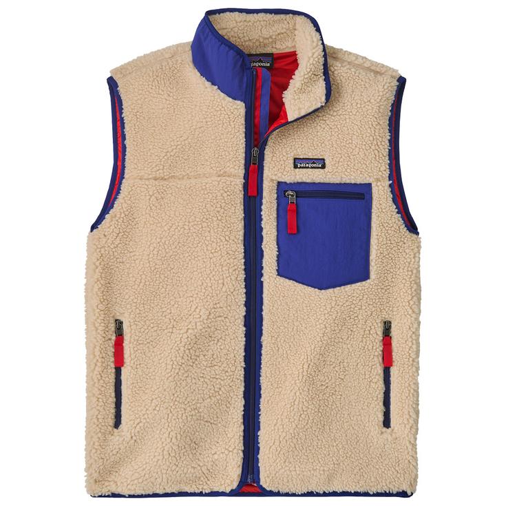 Patagonia Polaire M's Classic Retro X Jacket Dark Natural Cobalt Blue Présentation