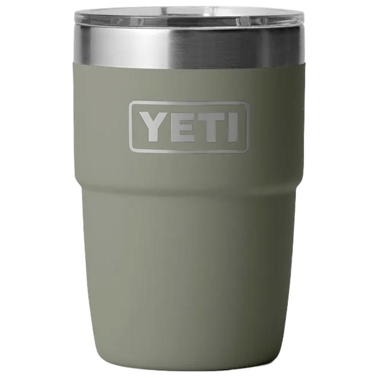 Yeti Mug Rambler 8 Oz (236 ml) Travel Bottle Pampa Green Présentation