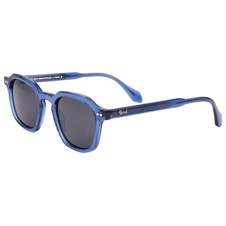 Binocle Eyewear Lunettes de soleil Cancun Shiny Grey Blue Gradient Grey Polarized Présentation