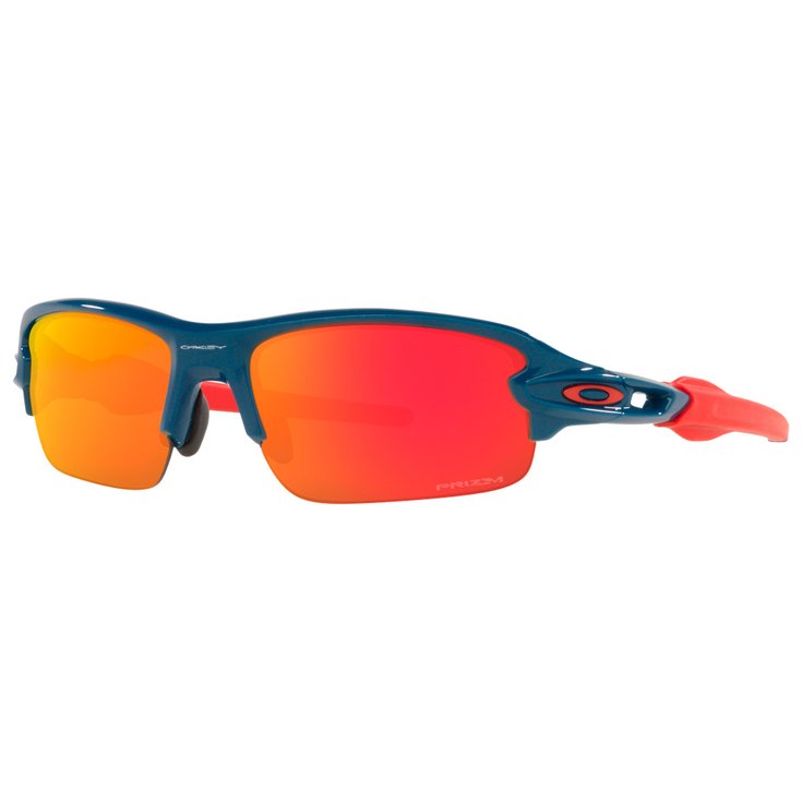 Oakley Lunettes de soleil Flak Xxs Poseidon Prizm Ruby Présentation