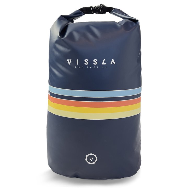 Vissla Sac étanche 7 Seas 35L Dry Backpack-Nvy Nvy-Navy Présentation