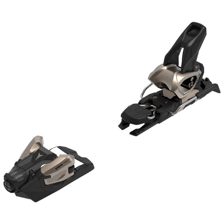 Atomic Fix Ski Strive 12 Gw Black Bronze L90 Présentation