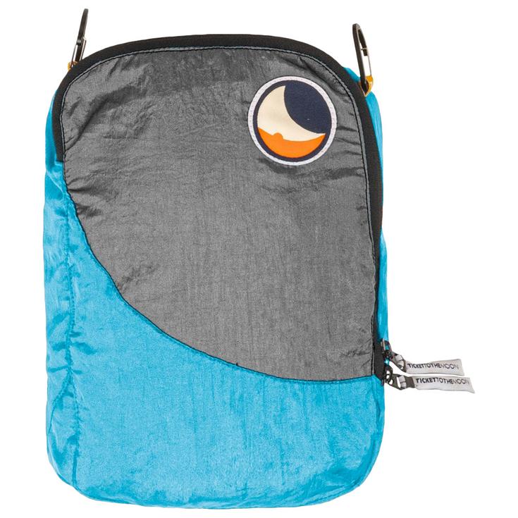 Ticket To The Moon Housse de rangement Travel Cube M 2.7L Aqua Dark Grey Présentation