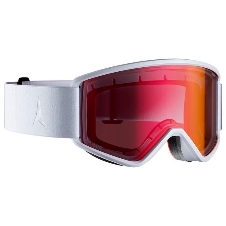 Atomic Masque de Ski Savor L Photo White Red Présentation