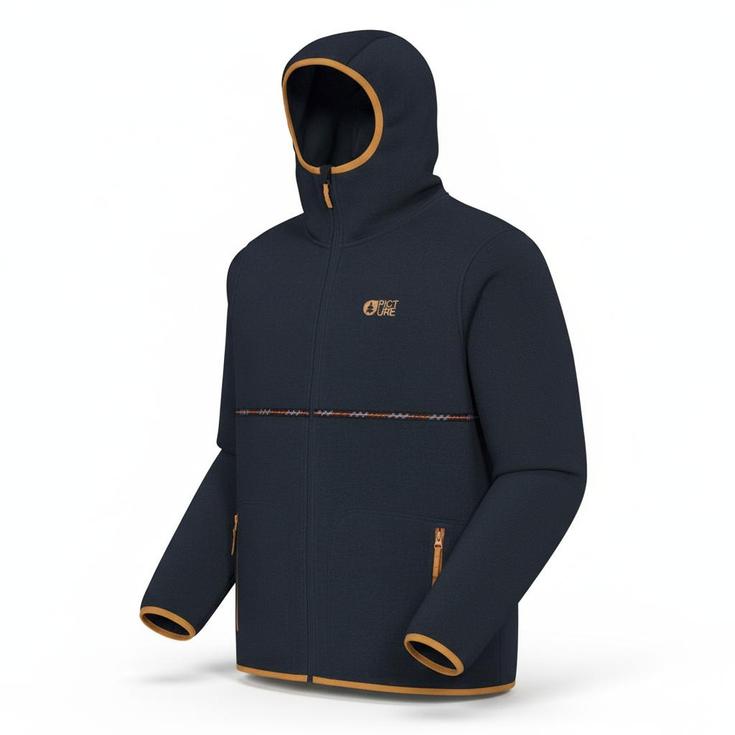 Picture Polaire Ambroze Fleece Dark Blue Présentation