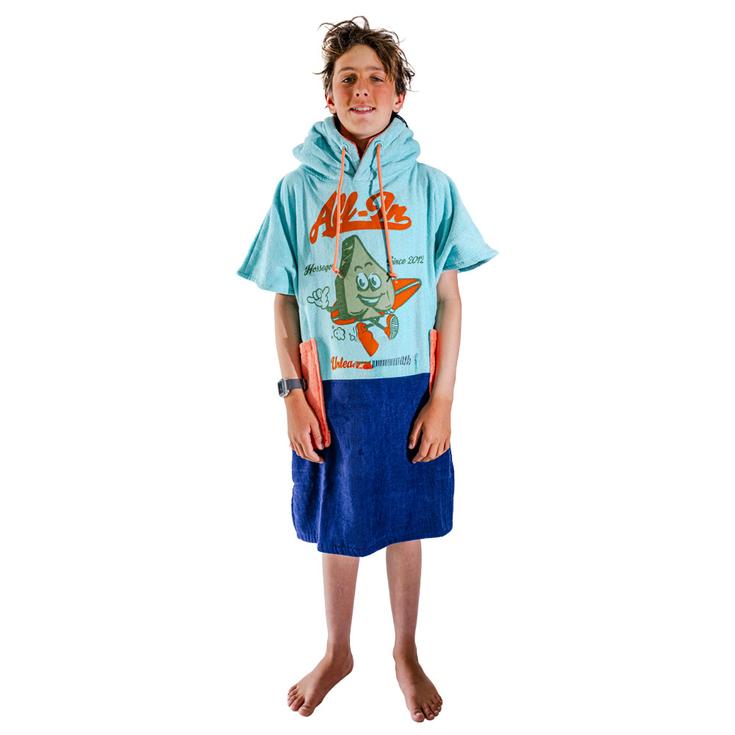 All-In Poncho Surf Junior Crew Ponchos Maskot Présentation