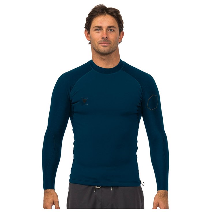 Vissla Top Manches Longues High Seas II 1mm Navy Présentation
