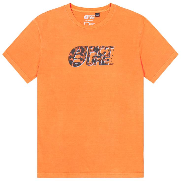 Picture Tee-shirt Basement Leo Tee Shirt Washed Dusty Orange Présentation
