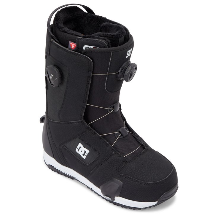 DC Boots Phase Pro Step on Black White Présentation