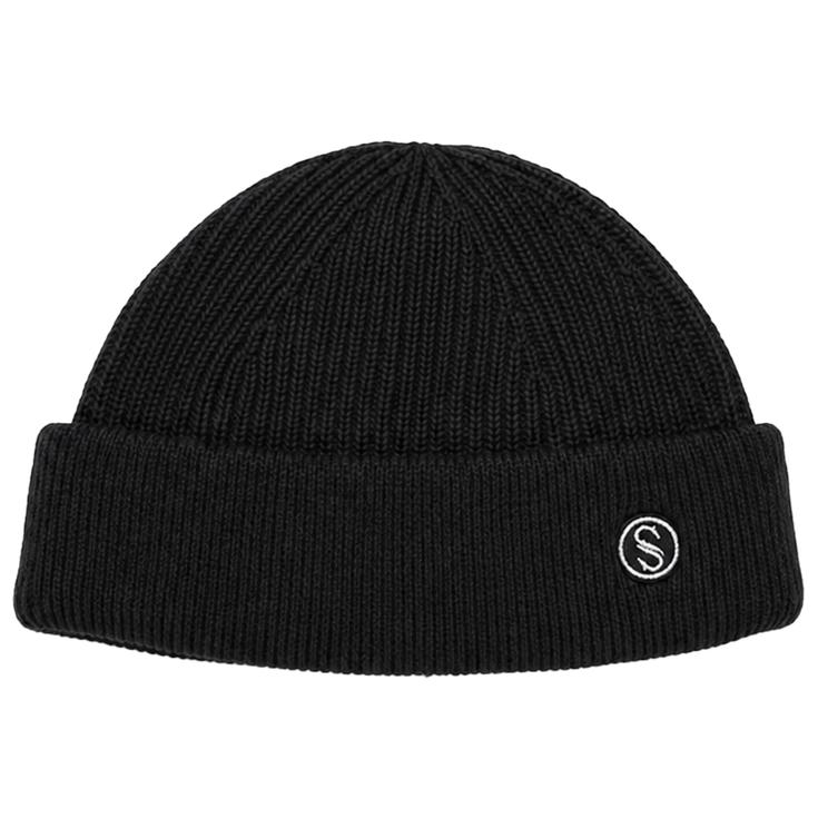 Salty Crew Bonnet Docker Beanie Pirate Black Présentation