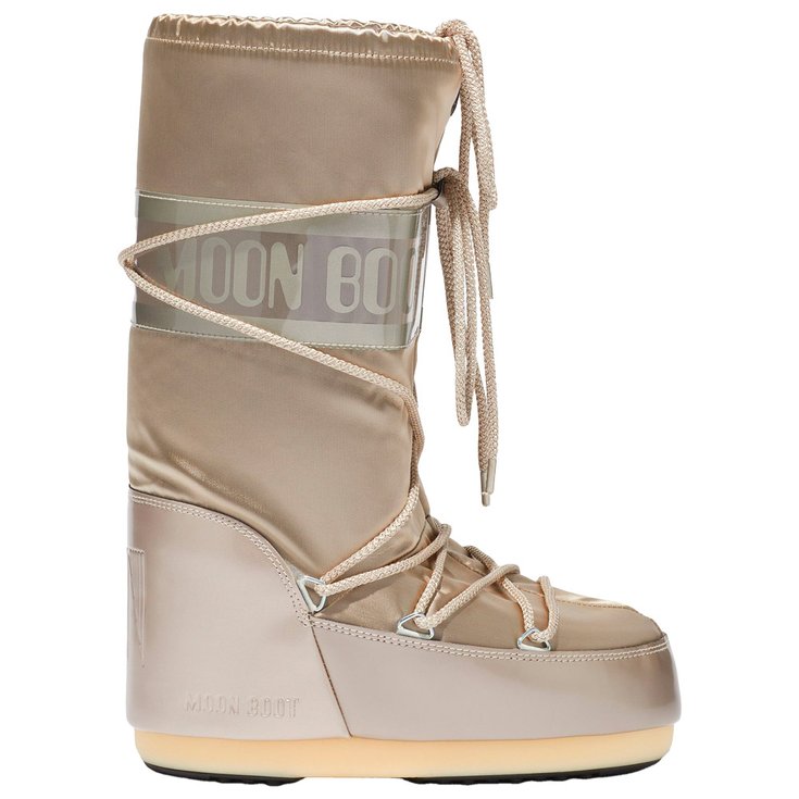 Moon Boot Chaussures après-ski Icon Glance Platinum Présentation