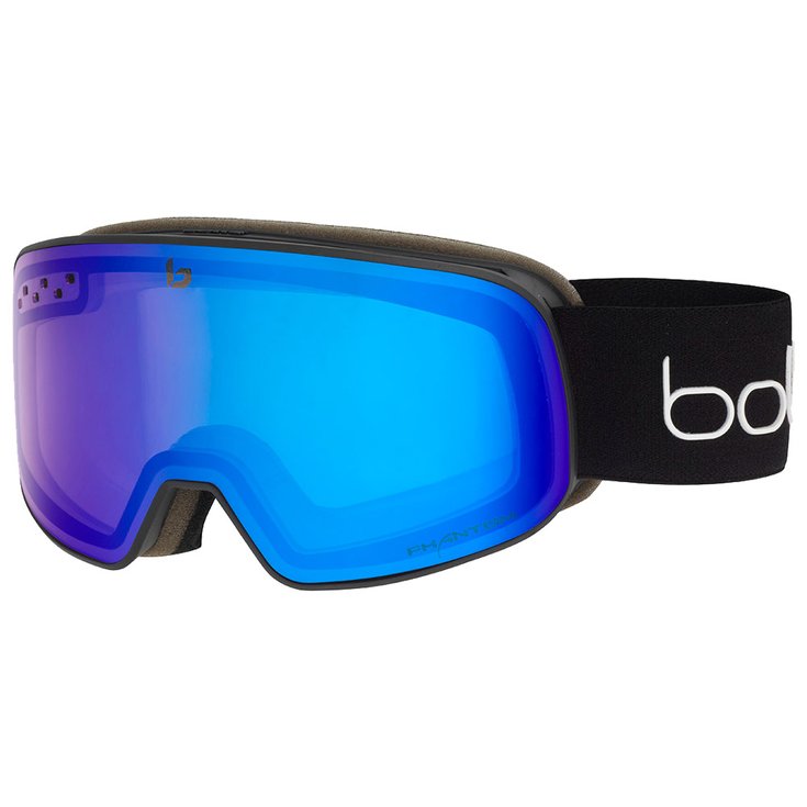 Bollé Masque de Ski Nevada Small Black Corp Matte Phantom+ Présentation