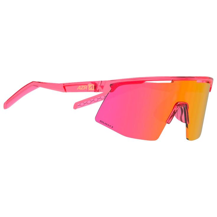 AZR Lunettes de soleil Team Jr Crystal Rose Vernie Rose Multicouche Présentation