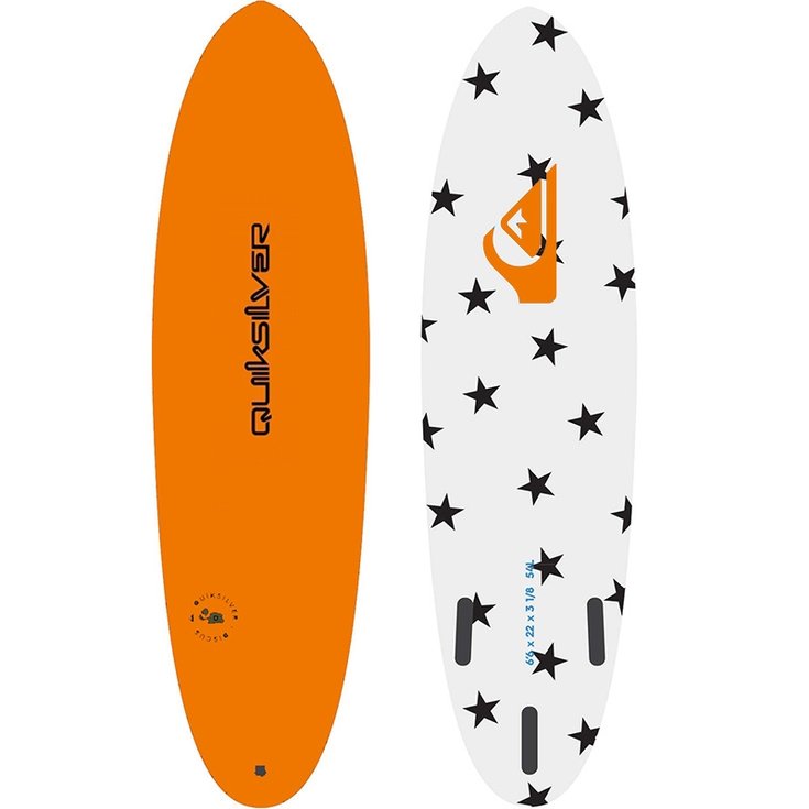 Quiksilver Board de Surf Discus W22 - Orange Profil