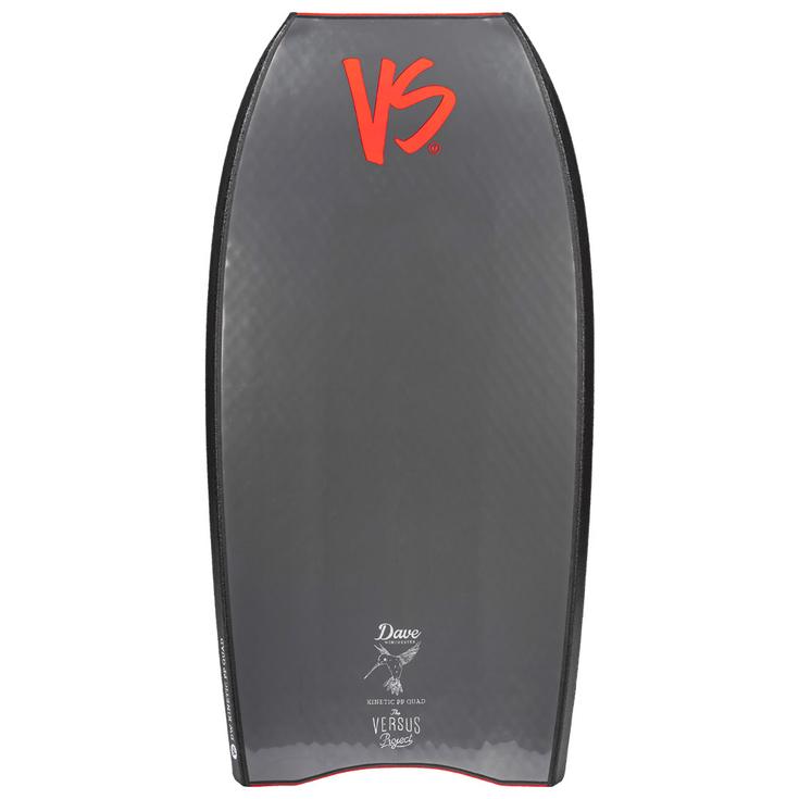 Versus Board de Bodyboard Winchester Kinetic Pp Quad Red - Met. Dark Grey Présentation