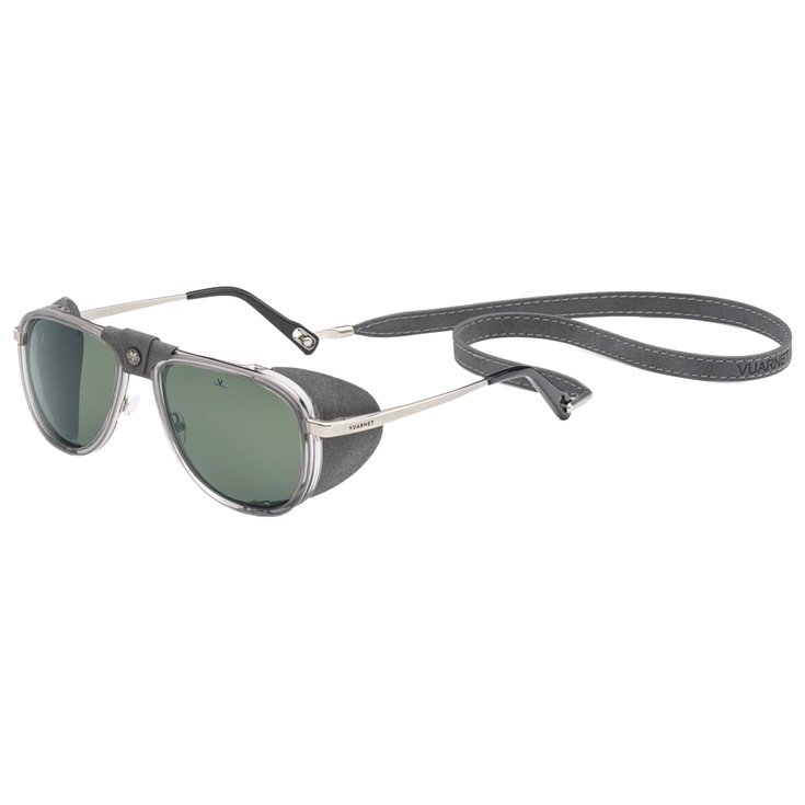 Vuarnet Lunettes de soleil Glacier Large Gris Grey Polar Présentation