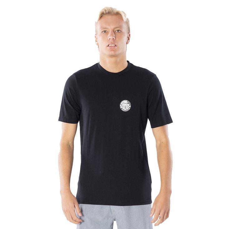 Rip Curl Tee-shirt UV Wettie Logo S/SL - Black Dos