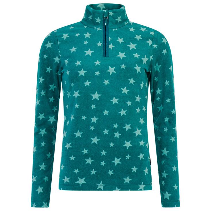 Protest Polaire PrtRefuzzy 1/4 Zip Active Top Rainstorm Blue Présentation