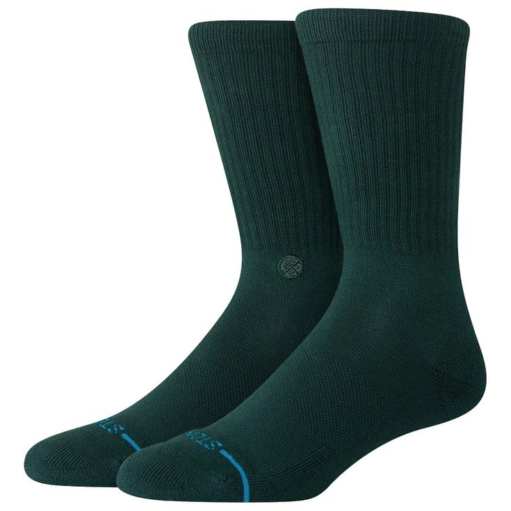 Stance Chaussettes Icon Crew Socks Pine Présentation