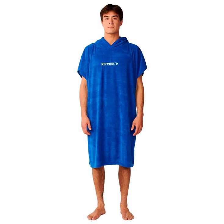 Rip Curl Poncho Surf Brand Hooded Towel Electric Cobalt Présentation