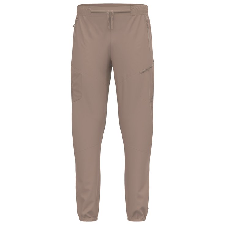 Odlo Pantalon Nordique Zeroweight Windproof X Warm Pant Regular Length Cinder Présentation
