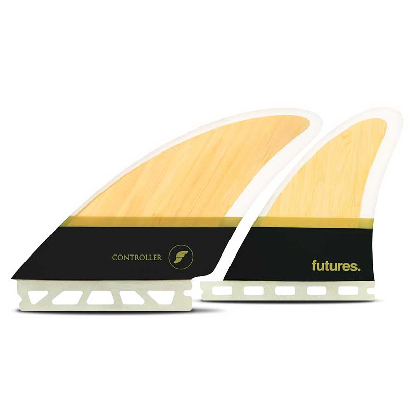 Futures Fins Ailerons Surf Controller Bamboo Profil