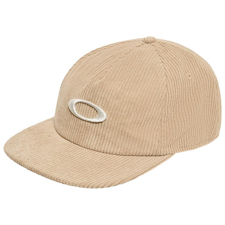 Oakley Casquettes Ellipse Corduroy Hat Pebble Mist Présentation